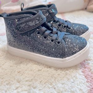 Sparkly girl boots in black